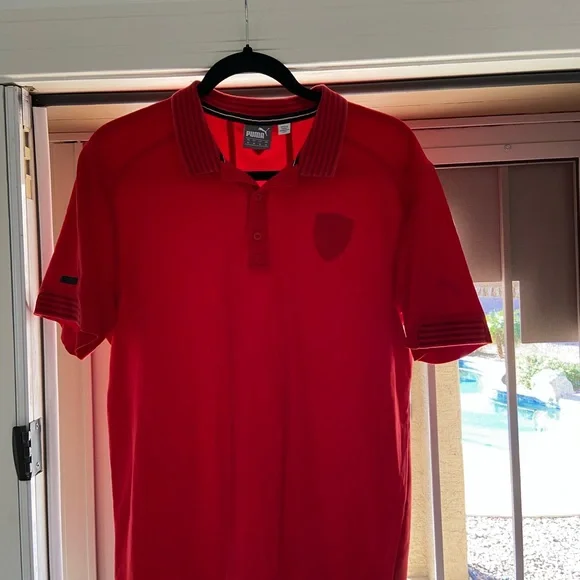 Ferrari Formula 1 Teamwear Polo Shirt Men’s Sz. Medium - Picture 7 of 13